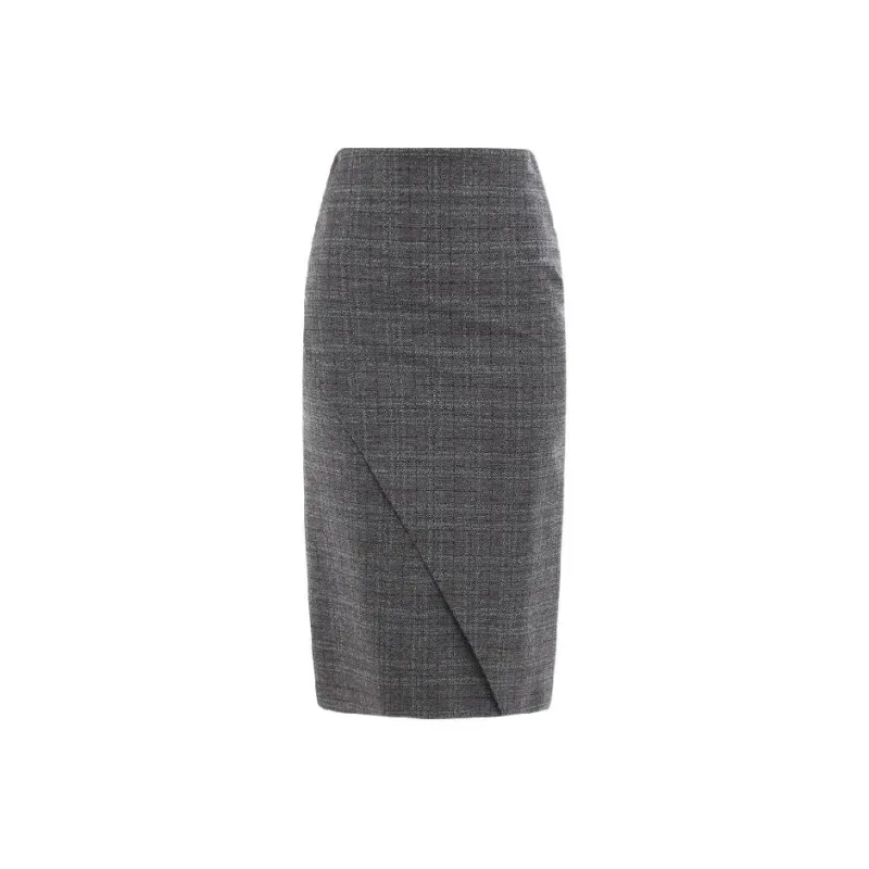 Balenciaga Asymmetrical Pencil Skirt-0