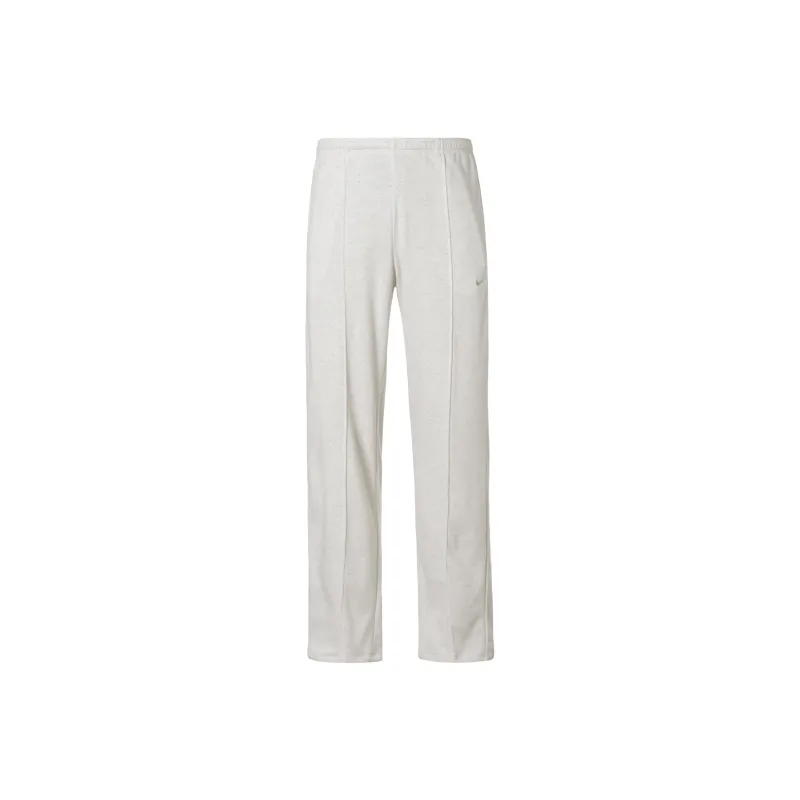 Nike Sportswear Chill Terry Knitted Sports Pants Women's Adjustable Birch Color-0