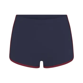 SKIMS FITS EVERYBODY CONTRAST TRIM DOLPHIN SHORT Casual Shorts Women's NAVY/Marine Blue