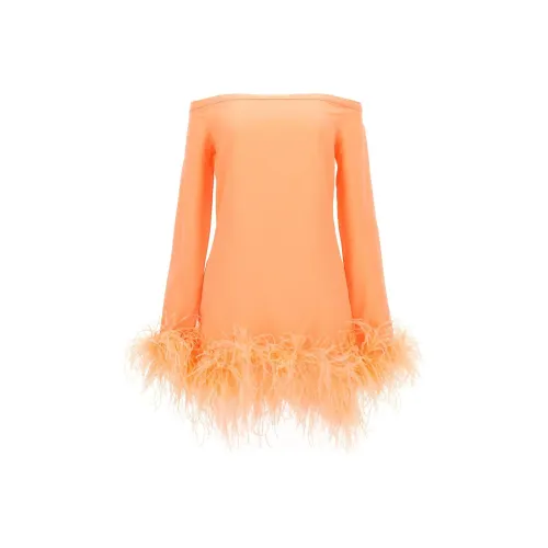 TALLER MARMO Long Sleeved Dress Women's Orange