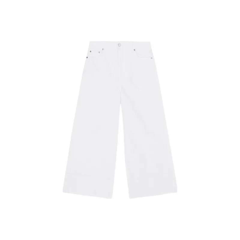 GANNI Jeans Women's Bright White-0