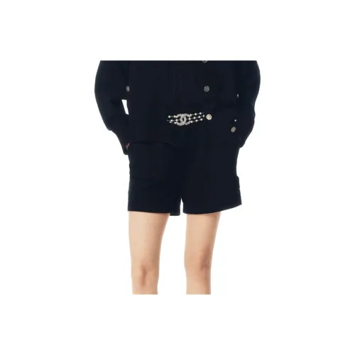 CHANEL 25P Spring Summer Preview Collection Casual Shorts Women's Black