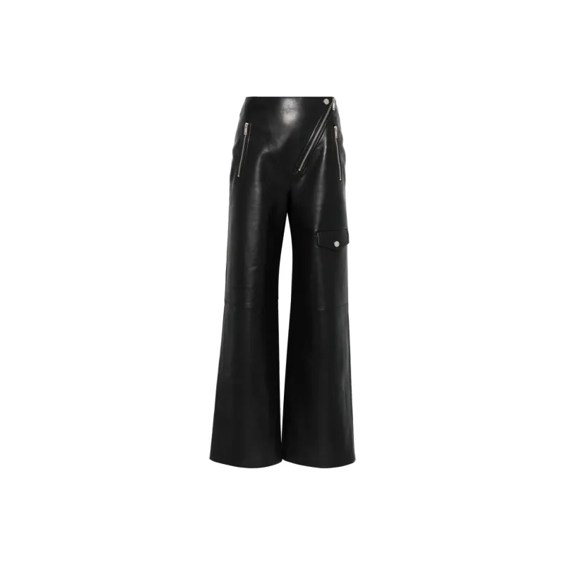 NANUSHKA Leather Trousers-0