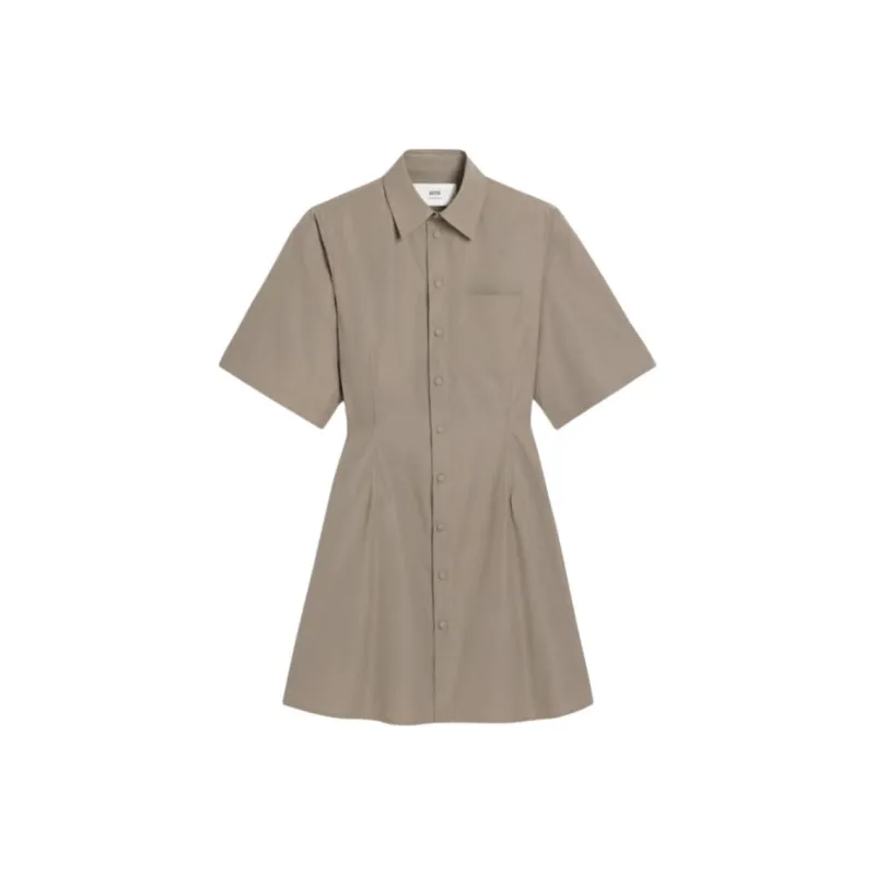 AMIPARIS Paris Mini Shirt Dress-0