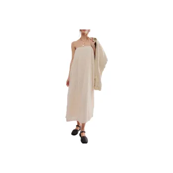 FREE PEOPLE Meant To Be Midi Dress Sleeveless Dress Women's Tea/Tea Brown