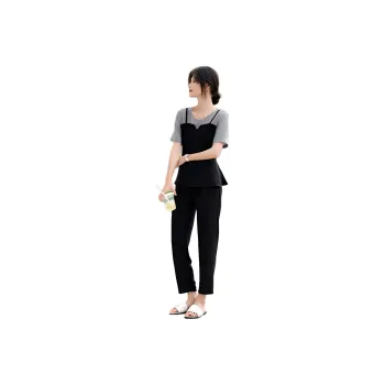 XWI Casual Suits Women's Black+Gray