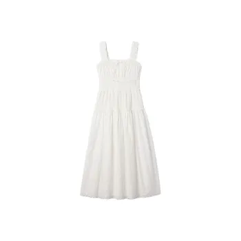 Doen X GAP DOEN Collaboration Series Slip Dresses Women's White