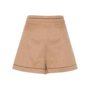 MaxMara Adagio High Waist Knitted Shorts