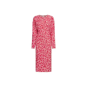 MARNI Floral print Midi Dress