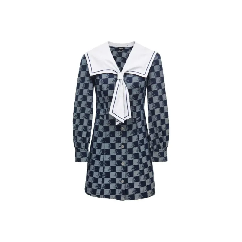 ONLY Long Sleeved Dresses Women's-4