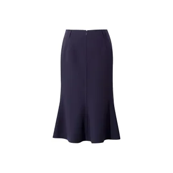 UNIQLO Casual Long Skirts Women's Dark Blue