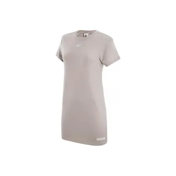 Nike Short Sleeved Dresses Women's University Gray/White