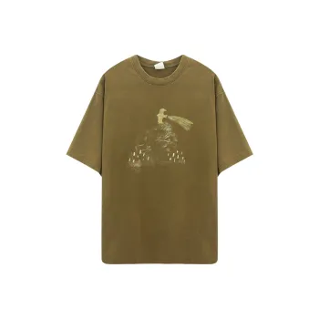 HOT HORSE Drop Shoulder Sleeve T Shirt Women's