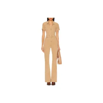 FREE PEOPLE Jumpsuit Women's Beige