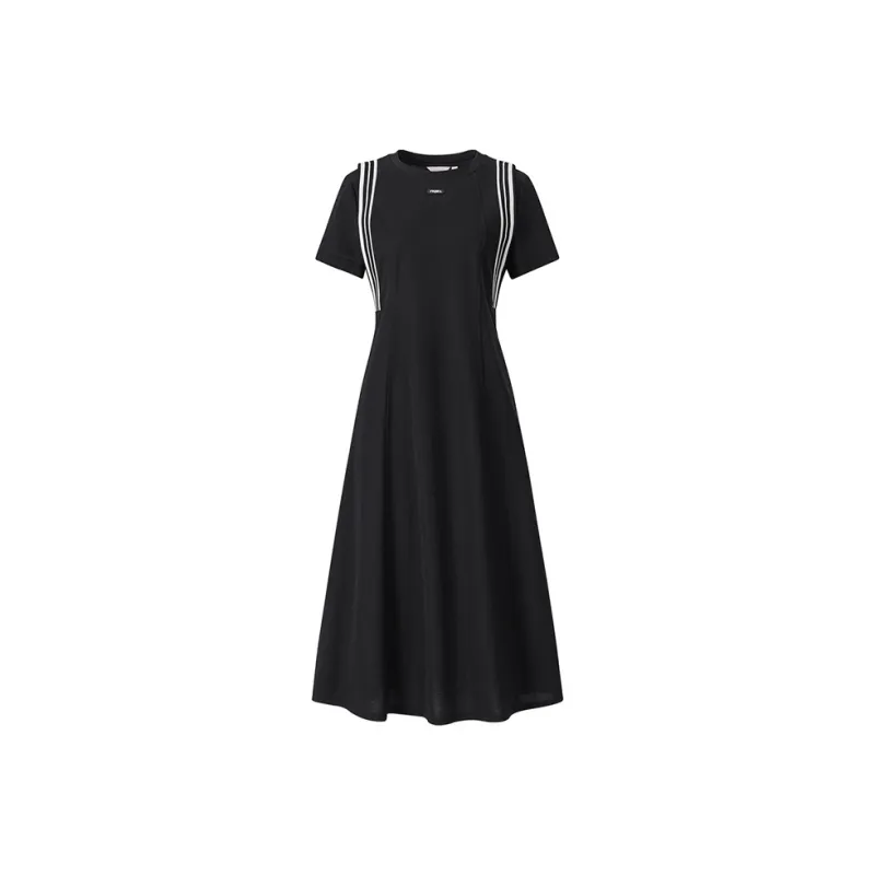 NAVIGARE Short-Sleeved Dresses Women's Night Black-0