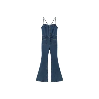 CHUU Jeans Women's Dark Denim Blue