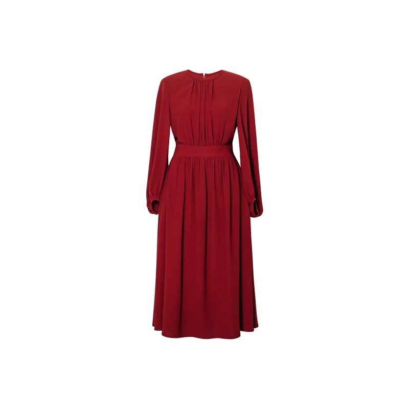 ROEYSHOUSE Long-Sleeved Dresses Women's Red-0