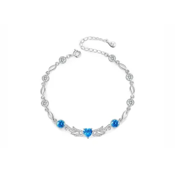 CHINA GOLD S999 Fine Silver Pure Silver Bracelets Women's