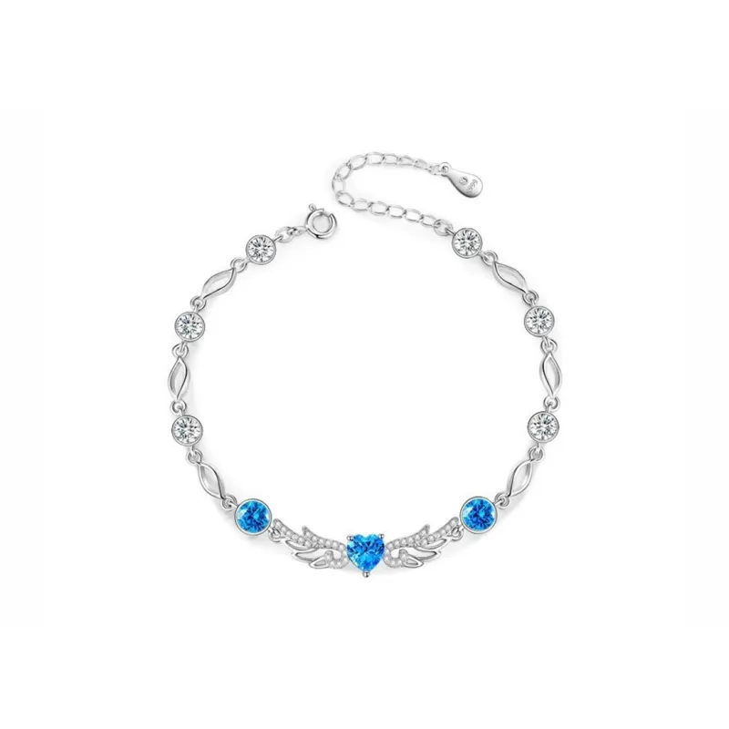 CHINA GOLD S999 Fine Silver Pure Silver Bracelets Women's-0