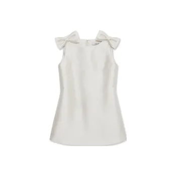 KIMHEKIM MONROE MINI DRESS Sleeveless Dress Women's WHITE/White