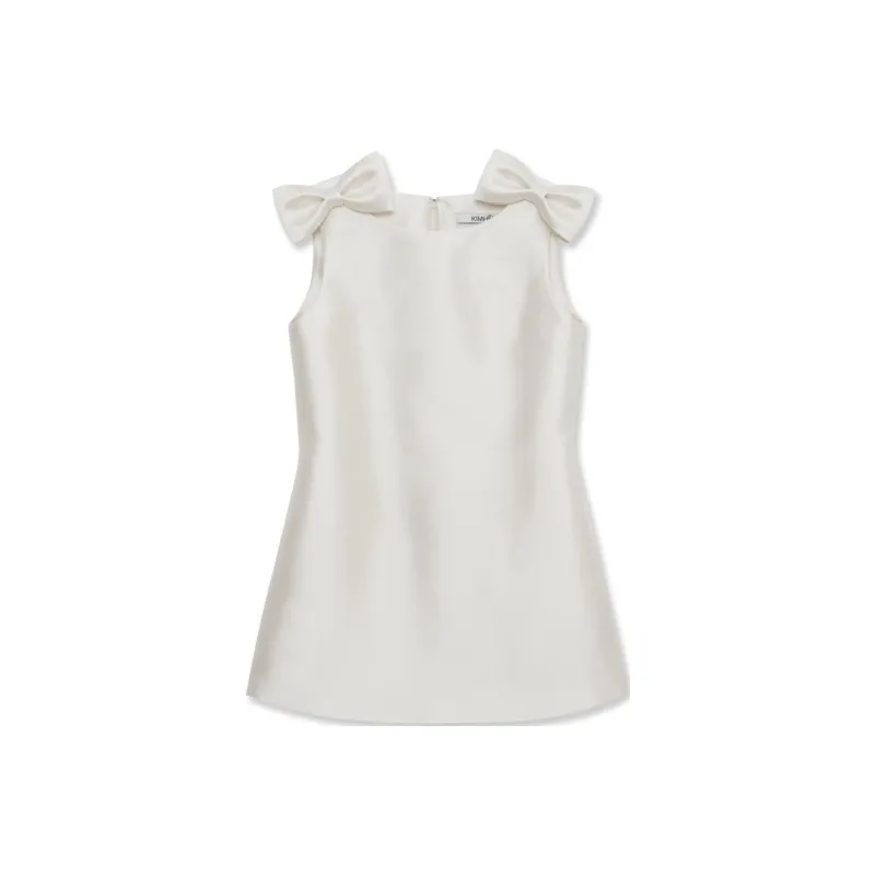 KIMHEKIM MONROE MINI DRESS Sleeveless Dress Women's WHITE/White-0