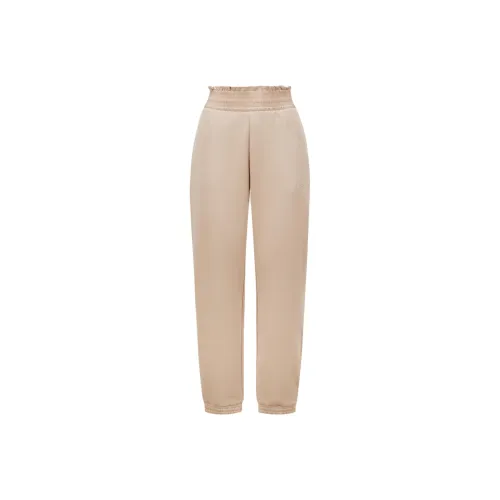 Moncler Logo Embroidered Elastic Waist Pants