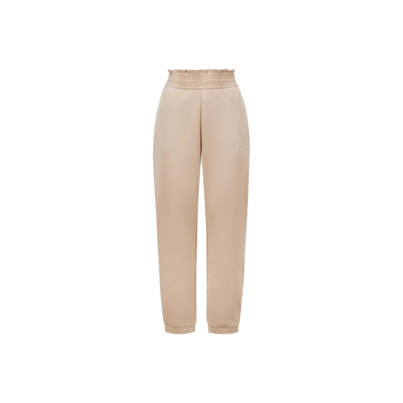 Moncler Logo Embroidered Elastic Waist Pants-0