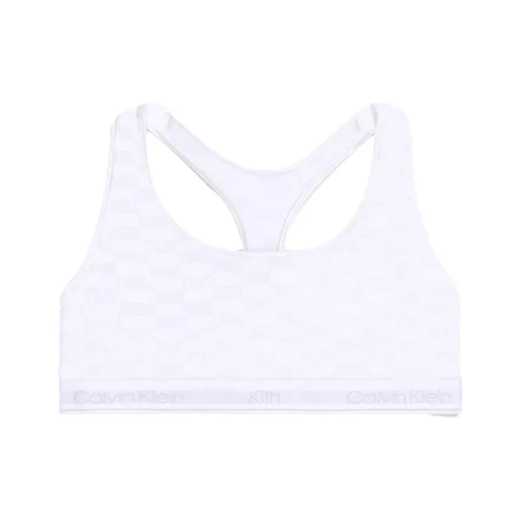 KITH Women's For Calvin Klein Bralette 'White'-0