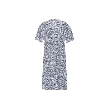 GANNI Graphic print Organic cotton Midi Dress