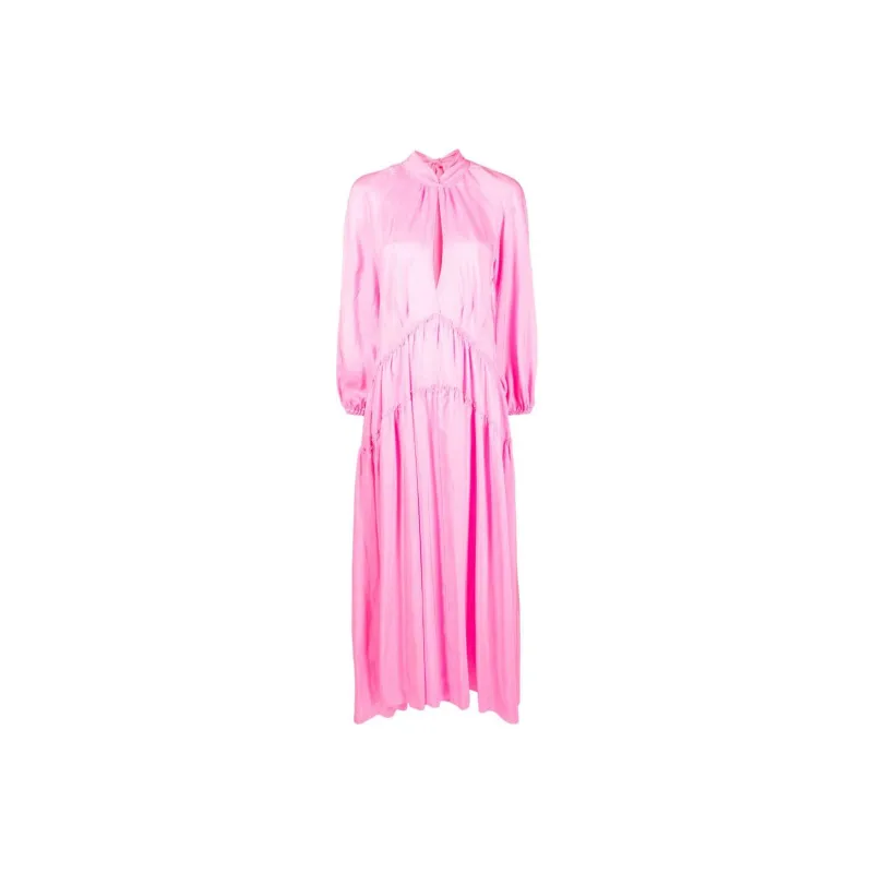 Forte Forte Long-Sleeved Dresses Women's Pink-0