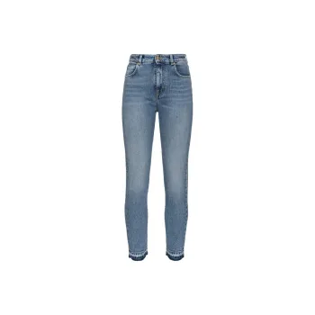 PINKO Slim Fit Vintage Denim Jeans