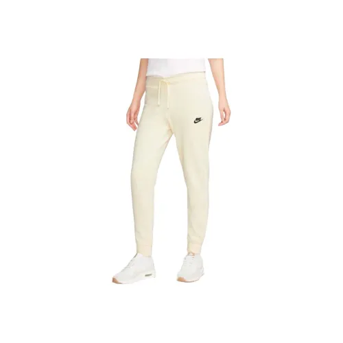 Nike Knitted Sweatpants Women's Beige