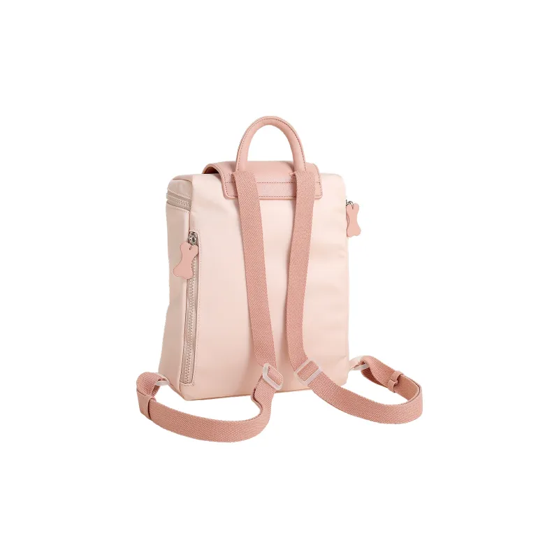 TOUTOU Maltese Collaboration Fabric Backpack Regular Women's Strawberry Pink-5