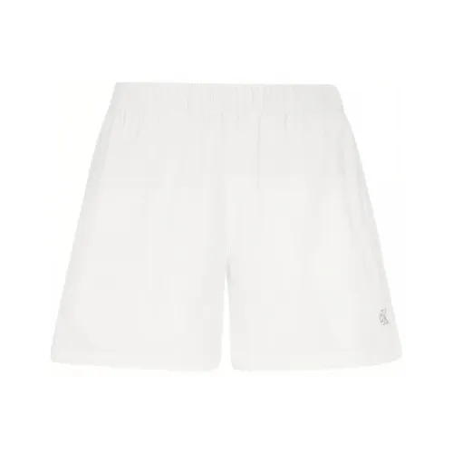 CALVIN KLEIN Casual Shorts Women's Moon White