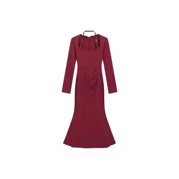 AHDO Long Sleeved Dresses Women's