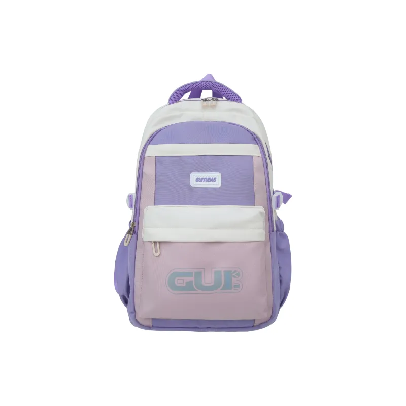 H YXIANG Nylon Backpack Unisex Multicolor-3