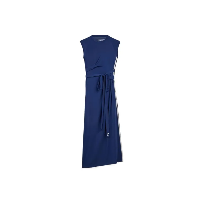 Adidas x Y 3 LIANMINGKUAN Short Sleeved Dress Women's Blue-0