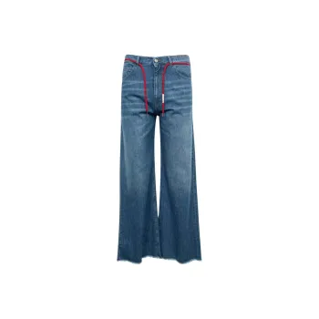 MARNI Trousers 'Iris Blue'