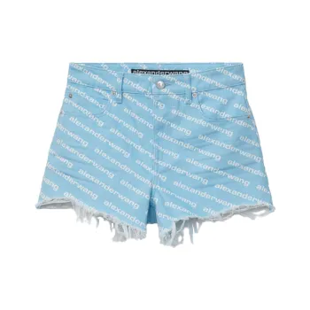 Alexander Wang Denim Shorts Women's Blue