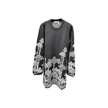 Chloe Long Sleeved Dresses Women's Gray