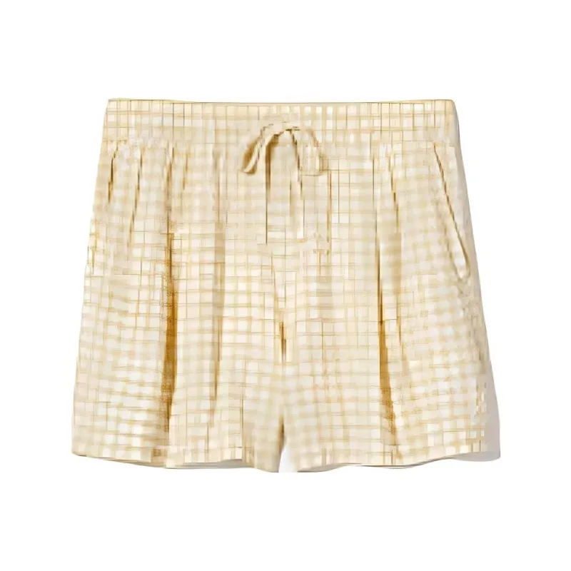 UNIQLO x Princesse Tam Princesse Tam Collaboration SS25 Casual Shorts Women's Cream-0