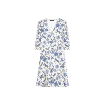 MaxMara Long-Sleeved Dresses Women's Sky Blue