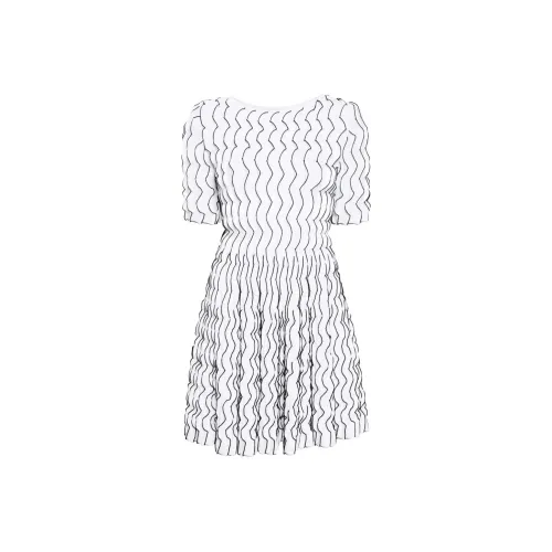 Antonino Valenti Ruffled Flared Mini Dress