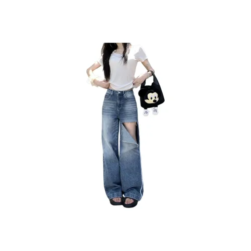 Icicofficial Jeans Women's Blue