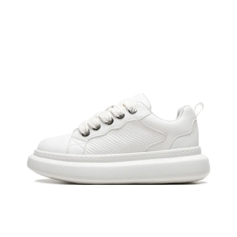 Meixi Breathable Height Increase Low Top Skateboard Shoes Men's-0