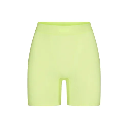 SKIMS SOFT LOUNGE BOXER Underpants Women's LEMONADE/Lemon