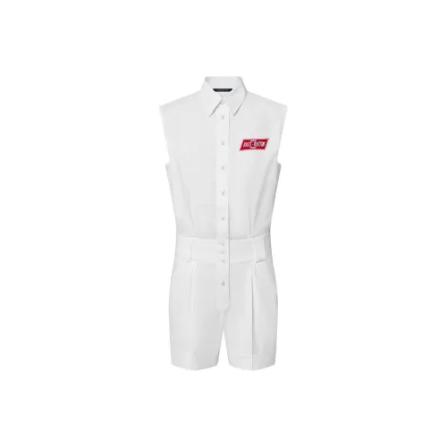 LOUIS VUITTON Tailored Poplin Playsuit