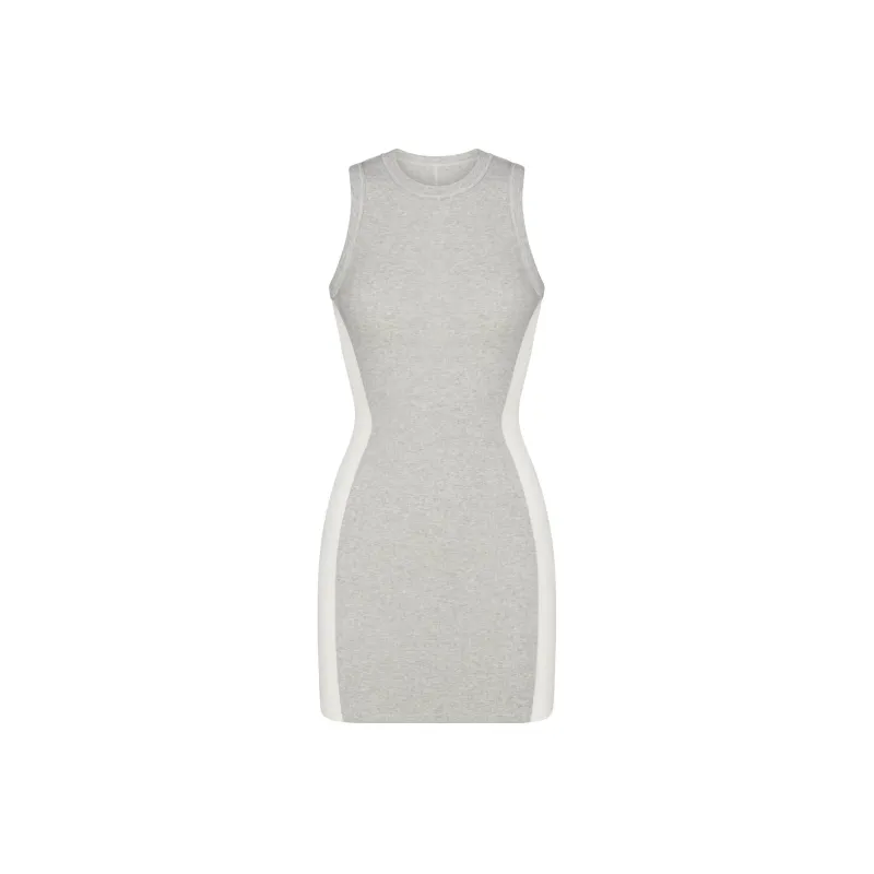 Skims Sleeveless Dresses Women's Light Heather Gray Multicolor/LIGHT HEATHER GREY MULTI-0