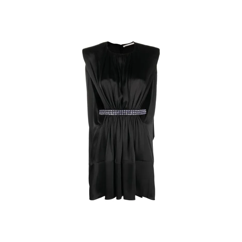 Stella McCartney Sleeveless Dresses Women's Black-0