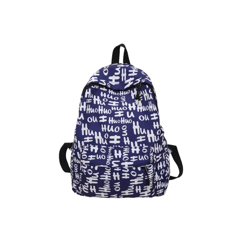 Yalu Nylon Backpack Unisex Multicolor-7